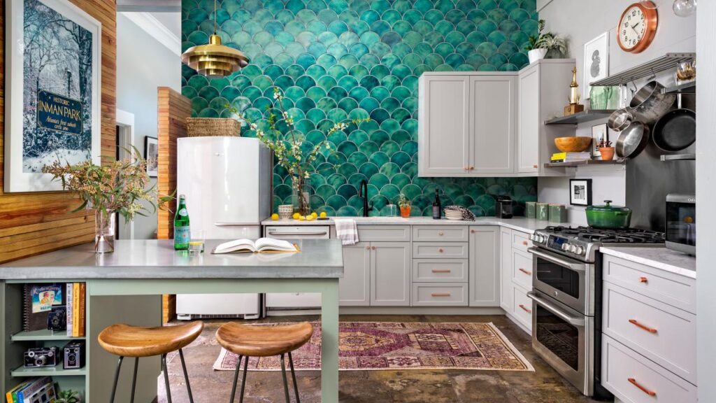 Colorful Kitchens