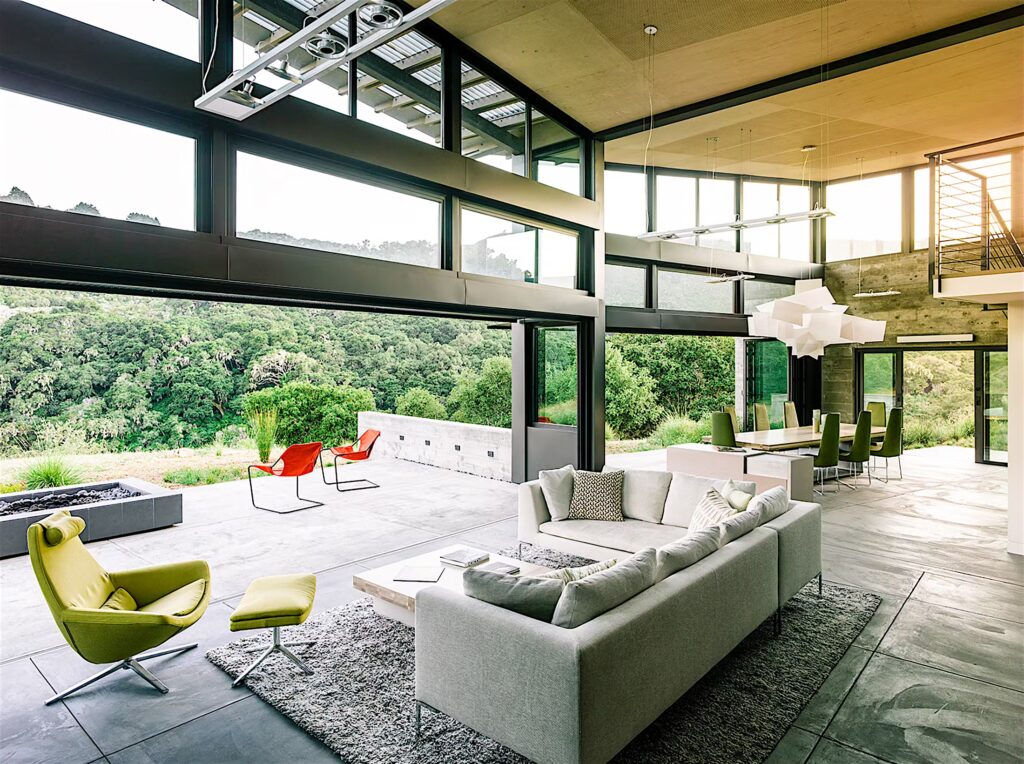 Incorporate Glass and Open Spaces