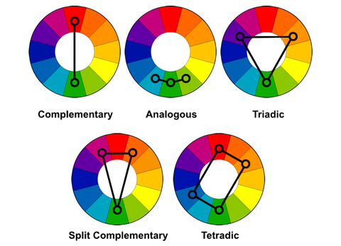 Dominant, Secondary, and Accent Color