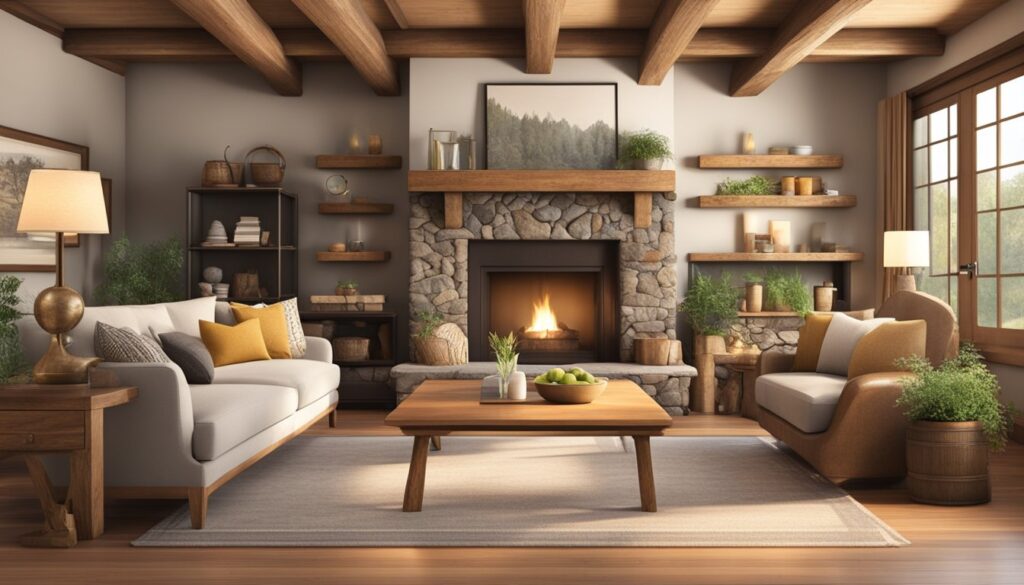 Rustic Interior Design: Warm and Inviting